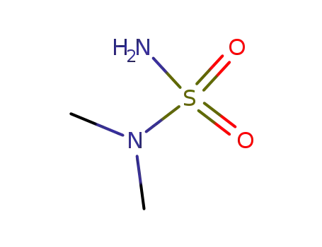 Molecular Structure of 3984-14-3 (N,N-Dimethylsulfamide)