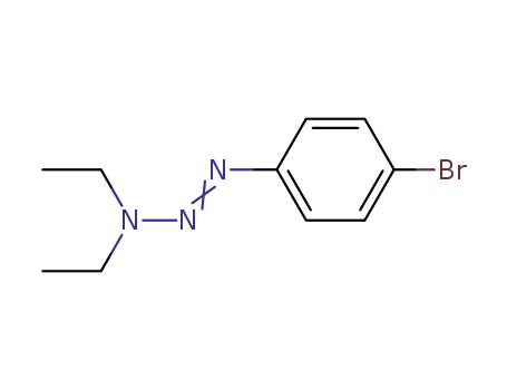 Molecular Structure of 52010-62-5 (1-Triazene, 1-(4-bromophenyl)-3,3-diethyl-)