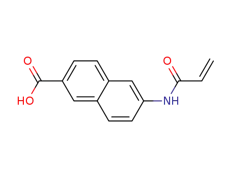 6-acryloylaminonaphthalene-2-carboxylic acid