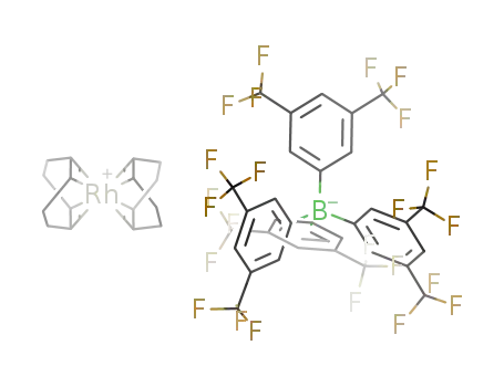 bis(cycloocta-1,5-diene)rhodium(I) tetrakis[3,5-bis(trifluoromethyl)phenyl]-borate
