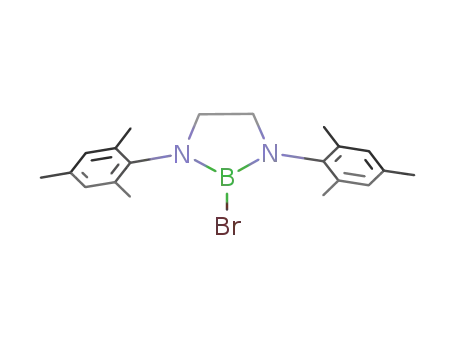 (C2H4N2(2,4,6-Me3C6H2)2)BBr
