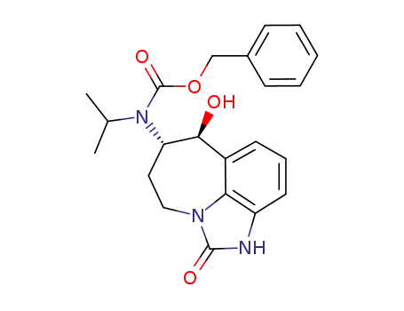 (6R,7R)-rel-(1-methylethyl)-(4,5,6,7-tetrahydro-7-hydroxy-2-oxoimidazo[4,5,1-jk][1]benzazepin-6-yl)carbamic acid phenylmethyl ester