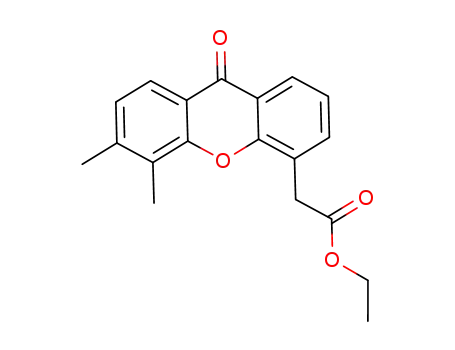 ethyl 2-(5,6-dimethyl-9-oxo-9H-xanthen-4-yl)acetate