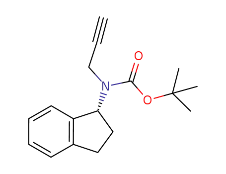 (R)-tert-butyl 2,3-dihydro-1H-inden-1-yl(prop-2-ynyl)carbamate