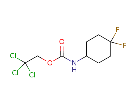 2,2,2-trichloroethyl (4,4-difluorocyclohexyl)carbamate