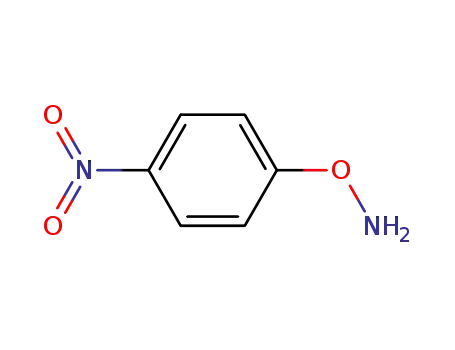 Molecular Structure of 33543-55-4 (p-Nitrophenoxyamine)