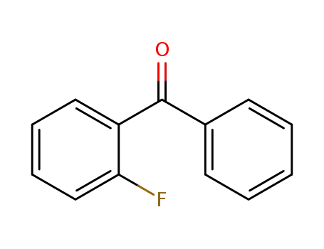 Molecular Structure of 342-24-5 (2-Fluorobenzophenone)