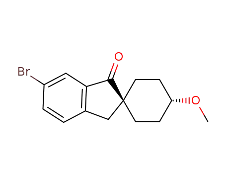 (1r,4r)-6’-bromo-4-methoxyspiro(cyclohexane-1,2’-indene)-1’(3’H)-one