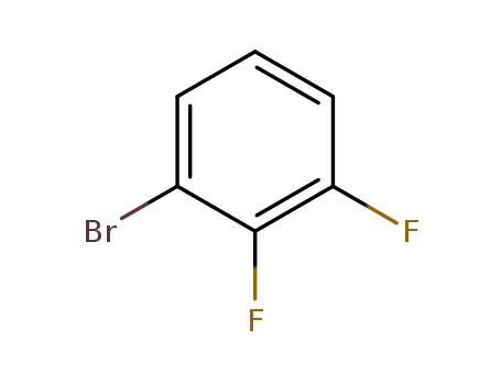 Molecular Structure of 38573-88-5 (1-Bromo-2,3-difluorobenzene)