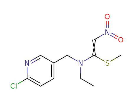 N-((6-chloropyridin-3-yl)methyl)-N-ethyl-1-(methylthio)-2-nitroethenamine