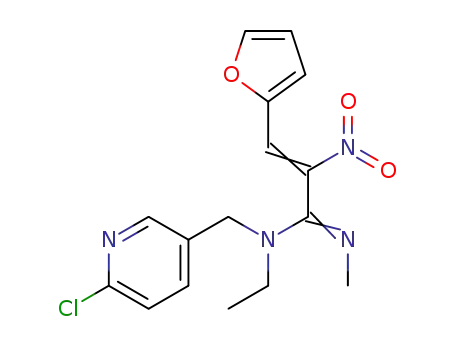 N-((6-chloropyridin-3-yl)methyl)-N-ethyl-3-(furan-2-yl)-N'-methyl-2-nitroacrylamidine