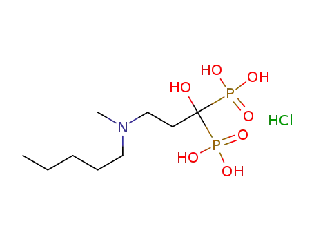 1-hydroxy-3-(N-methylpentylamino)propylidene bisphosphonic acid hydrochloride