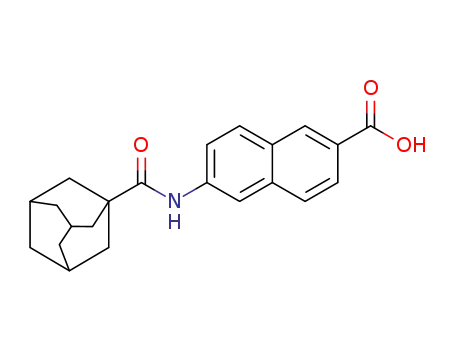 6-(1-adamantanecarboxamido)naphthalene-2-carboxylic acid