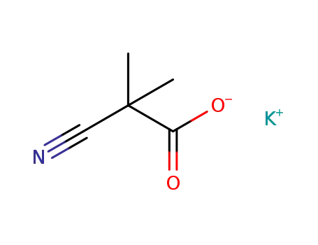 potassium 2-cyano-2-methyl-propanoate