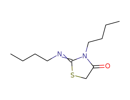 3-n-butyl-2-(n-butylimino)-1,3-thiazolidine-4-one