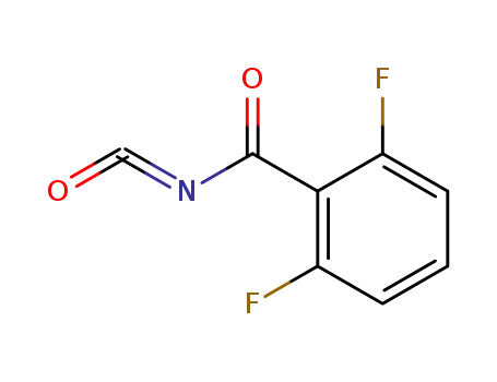 Molecular Structure of 60731-73-9 (2,6-Difluorobenzoyl isocyanate)