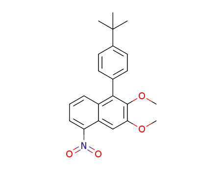 1-(4-(t-butyl)phenyl)-2,3-dimethoxy-5-nitronaphthalene