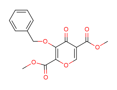 1246616-66-9,diMethyl 3-(benzyloxy)-4-oxo-4H-pyran-2,5-,diMethyl 3-(benzyloxy)-4-oxo-4H-pyran-2,5-;4-Oxo-3-(phenylMethoxy)-4H-pyran-2,5-dicarboxylic acid 2,5-diMethyl ester;Dimethyl 3-(benzyloxy)-4-oxo-4H-pyran-2,5-dicarboxylate;Dolutegravir Intermediate3;Dolutegravir DL4B