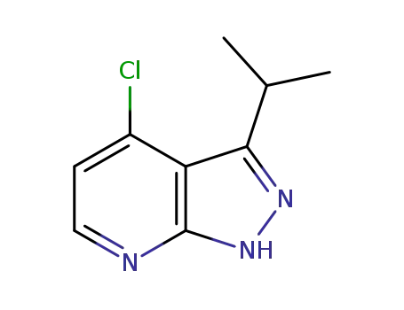 4-Chloro-3-isopropyl-1H-pyrazolo[3,4-b]pyridine