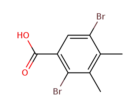 2,5-dibromo-3,4-dimethylbenzoic acid