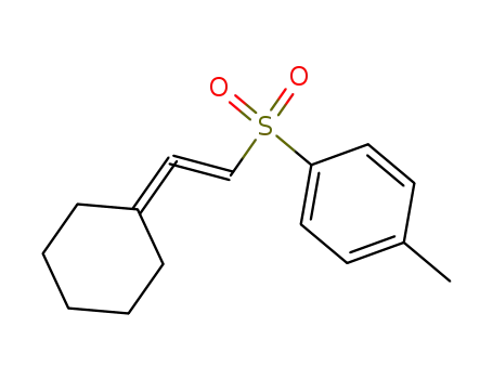 1-<<2-cyclohexylideneethenyl>sulfonyl>-4-methylbenzene