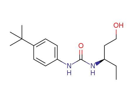 (R)-1-(4-(tert-butyl)phenyl)-3-(1-hydroxypentan-3-yl)urea