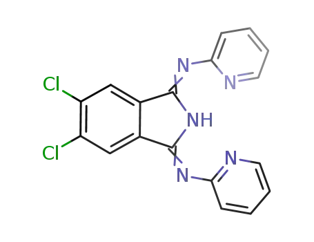 1,3-bis(2-pyridylimino)-5,6-dichloroisoindole