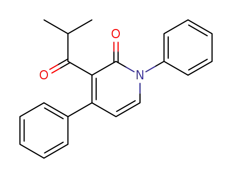 3-iso-butyryl-1,4-diphenyl-2-pyridone