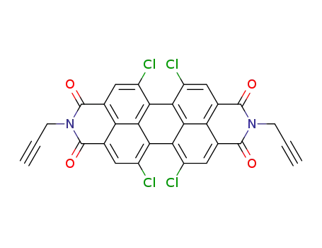 N,N’-bis-propargyl-1,6,7,12-tetrachloroperylene-3,4,9,10-tetracarboxylic diimide