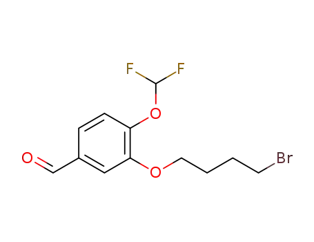 3-(4-bromobutoxy)-4-(difluoromethoxy)benzaldehyde