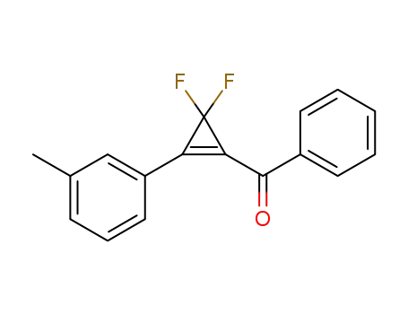phenyl 2,2-difluoro-3-(3-methylphenyl)cyclopropenyl ketone