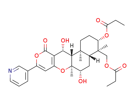 1,7,11-tri-deacetyl-1,11-di-O-propionylpyripyropene A