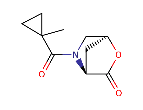 (1S,4S)-5-(1-methyl cyclopropanecarbonyl)-2-oxa-5-aza-bicyclo[2.2.1]heptan-3-one