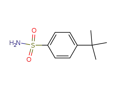 Molecular Structure of 6292-59-7 (4-tert-Butylbenzenesulfonamide)