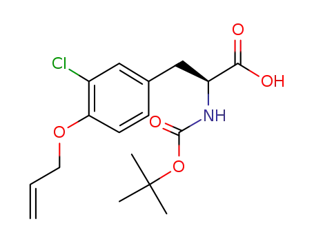 (S)-3-(4-(allyloxy)-3-chlorophenyl)-2-(tert-butoxycarbonylamino)propanoic acid