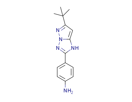 2-(4-Aminophenyl)-6-tert-butyl-1H-pyrazolo[1,5-b][1,2,4]triazole