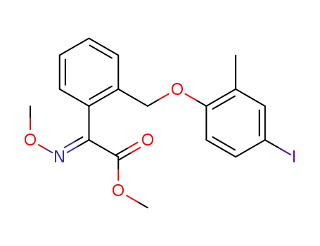 (E)-methyl 2-(2-((4-iodo-2-methylphenoxy)methyl)phenyl)-2-(methoxyimino)acetate