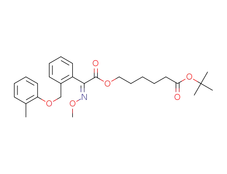 (E)-tert-butyl 6-(2-(methoxyimino)-2-(2-((o-tolyloxy)methyl)phenyl)acetoxy)hexanoate