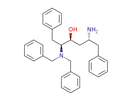 (2S,3S,5R)-5-amino-2-dibenzylamino-3-hydroxy-1,6-diphenylhexane