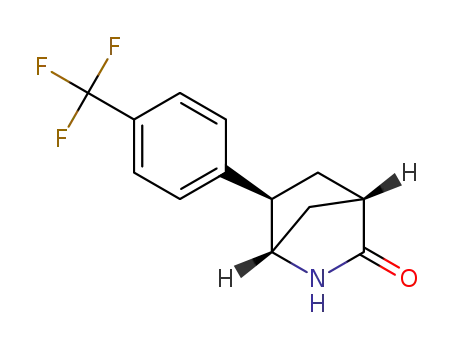 (1S,4S,6R)-6-(4-(trifluoromethyl)phenyl)-2-azabicyclo[2.2.1]heptan-3-one