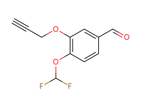 4-difluoromethoxy-3-propargyloxybenzaldehyde