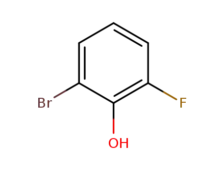 Molecular Structure of 2040-89-3 (2-Bromo-6-fluorophenol)