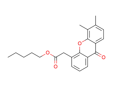 pentyl 2-(5,6-dimethyl-9-oxo-9H-xanthen-4-yl)acetate