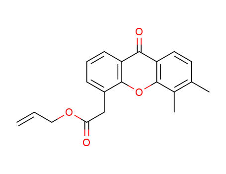 2-(5,6-dimethylxanthone-4-yl)acetic acid allyl ester