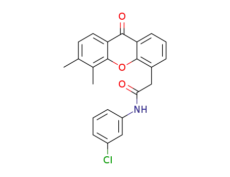 N-(3-chlorophenyl)-2-(5,6-dimethyl-9-oxo-9H-xanthen-4-yl)acetamide