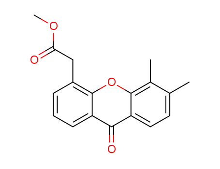 methyl 2-(5,6-dimethyl-9-oxo-9H-xanthen-4-yl)acetate