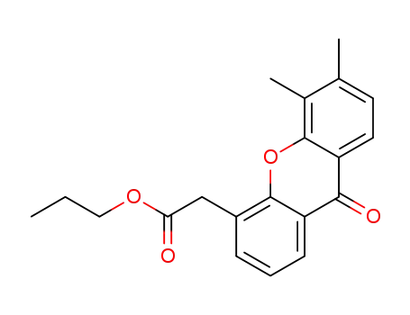 propyl 2-(5,6-dimethyl-9-oxo-9H-xanthen-4-yl)acetate