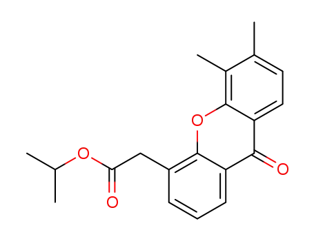 isopropyl 2-(5,6-dimethyl-9-oxo-9H-xanthen-4-yl)acetate
