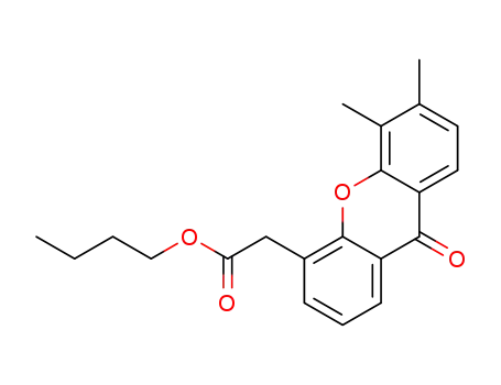 butyl 2-(5,6-dimethyl-9-oxo-9H-xanthen-4-yl)acetate