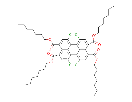 tetraheptyl 1,6,7,12-tetrachloroperylene-3,4,9,10-tetracarboxylate